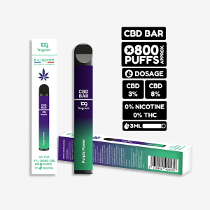 Puff CBD Purple Power - TENGRAMS - 800mg