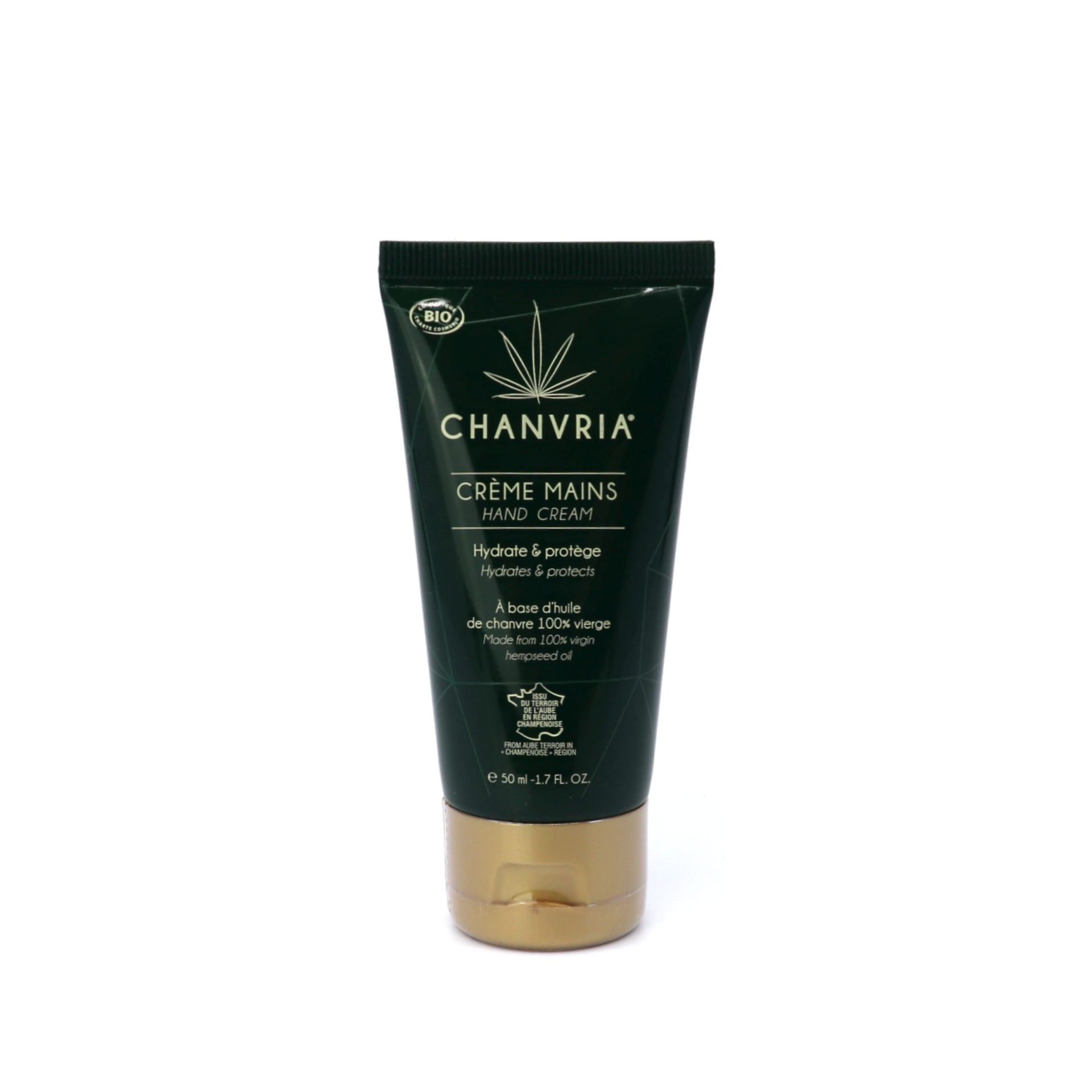 Crème Mains Chanvre Bio 50ml - CHANVRIA