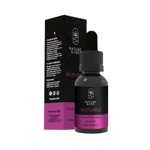 E-Liquide CBD Big Purple - NATURE & CBD - 100mg