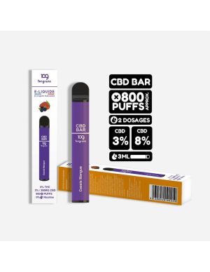 Puff CBD Cassis Mangue - TENGRAMS - 300mg