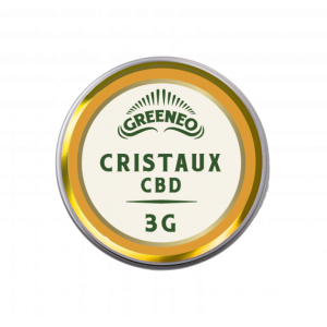 Cristaux  CBD 3 g - GREENEO