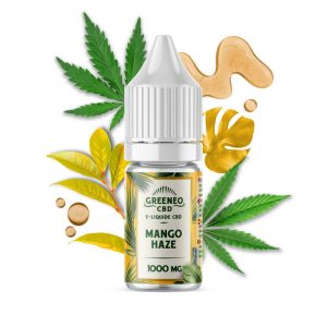 E-Liquide CBD Mango Haze 10ml - GREENEO - 300mg