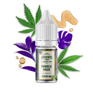E-Liquide CBD Purple Haze 10ml - GREENEO - 1000mg