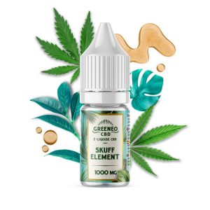 E-Liquide CBD Skuff Element 10ml - GREENEO - 500mg