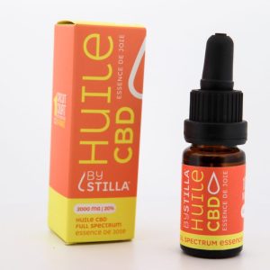 Huile CBD Full Spectrum 20% Essence de joie 10mL - BY STILLA