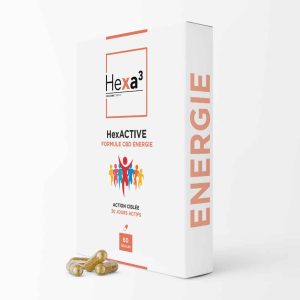 Gélules CBD Energie - HEXA3