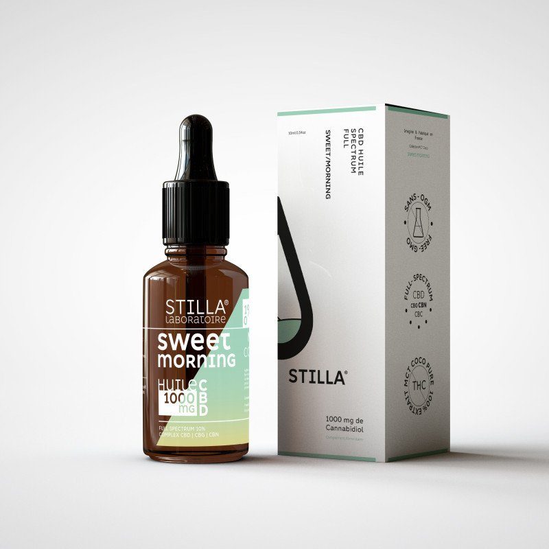Huile CBD 10% Sweet Morning 10mL - STILLA – Image 2