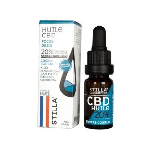 Huile CBD 20% Focus Daily 10mL - STILLA