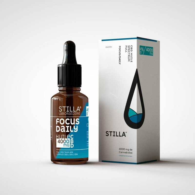 Huile CBD 40% Focus Daily - STILLA – Image 2