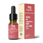 Huile CBD 05%  au Chanvre Bio 10mL - TENGRAMS