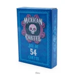 Jeu de 54 Cartes - Bleu Mexican Cartel