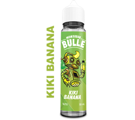 Monsieur Bulle Kiki Banana 50ml - Liquideo