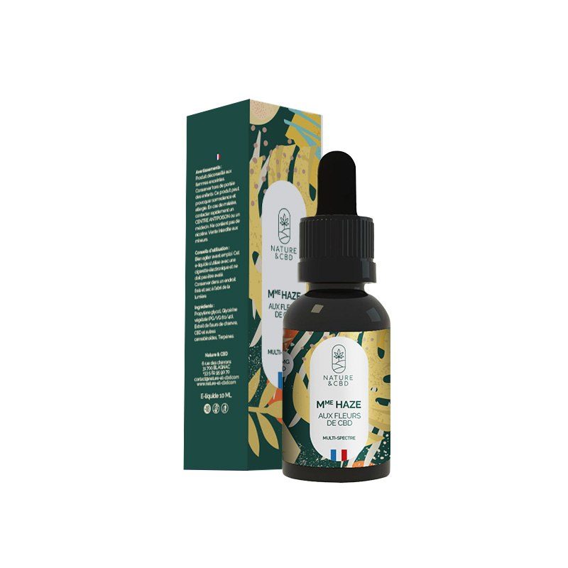 E-Liquide CBD Mme Haze - NATURE & CBD - 500mg
