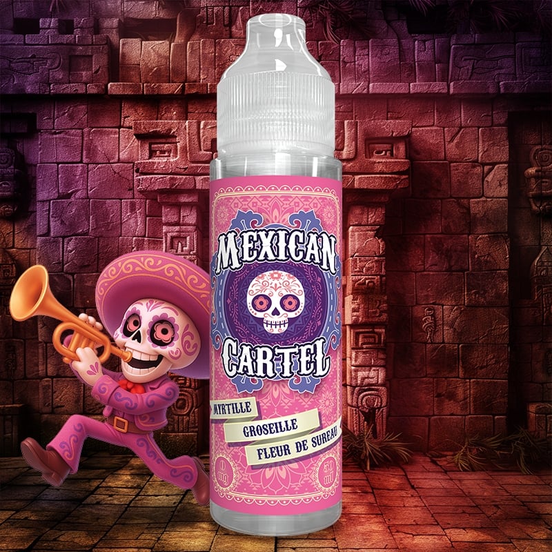 Myrtille Groseille Fleur de Sureau 100ml - Mexican Cartel