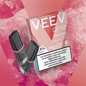 Veev One Cartouches (x2) 20mg - Coral Pink