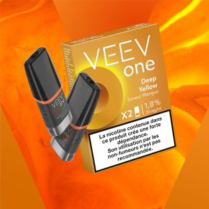 Veev One Cartouches (x2) 20mg - Deep Yellow