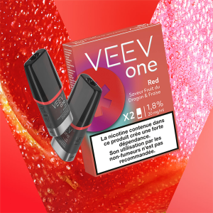 Veev One Cartouches (x2) 20mg - Red