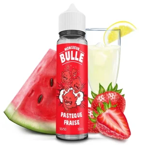 Monsieur Bulle Pastèque Fraise 50ml - Liquideo