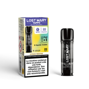 Lost Mary Tappo Pod - Saveur Citron Menthe - 20mg