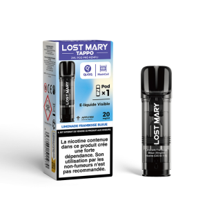 Lost Mary Tappo Pod - Saveur Limonade Framboise Bleue - 20mg
