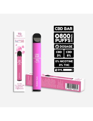 Puff CBD Bubble Gum - TENGRAMS - 300mg