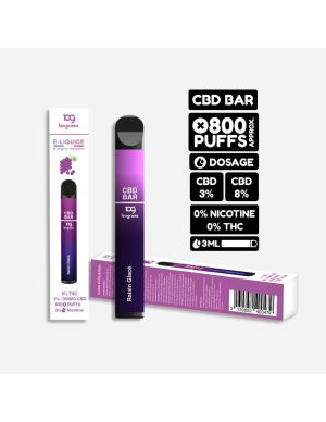 Puff CBD Raisin Glacé - TENGRAMS - 300mg