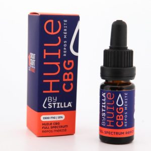 Huile CBG Full Spectrum 15% Repos Mérité 10mL - BY STILLA