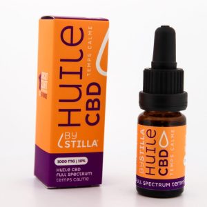 Huile CBD Full Spectrum 10% Temps calme 10mL - BY STILLA