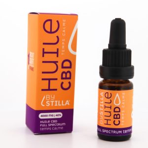 Huile CBD Full Spectrum 40% Temps calme 10mL - BY STILLA