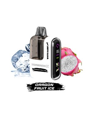 WHITE RABBIT TORNADO X - Puff 25K - Dragon Fruit Ice 10MG
