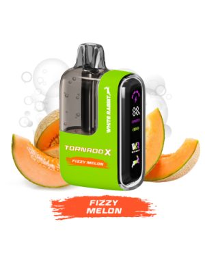 WHITE RABBIT TORNADO X - Puff 25K - FIZZY MELON 10MG